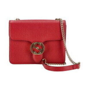 GUCCI Interlocking GG Chain Shoulder Bag